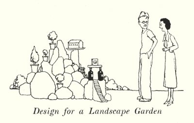 Design for a Landscape Garden (litho) 作者 威廉·希思·罗宾逊
