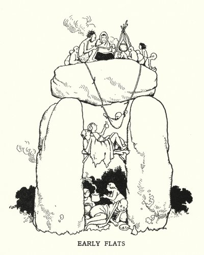 Early Flats (litho) 作者 威廉·希思·罗宾逊