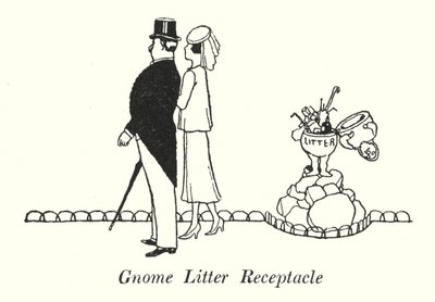 Gnome Litter Receptacle (litho) 作者 威廉·希思·罗宾逊