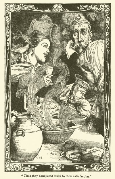 堂吉诃德》插图（石版画 作者 威廉·希思·罗宾逊