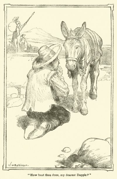 堂吉诃德》插图（石版画 作者 威廉·希思·罗宾逊