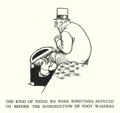 Illustration for Railway Ribaldry by W Heath Robinson (litho) 作者 威廉·希思·罗宾逊