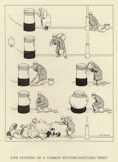 低狡猾的普通明信片小偷 作者 威廉·希思·罗宾逊