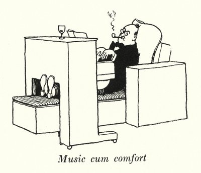 Music cum comfort (litho) 作者 威廉·希思·罗宾逊