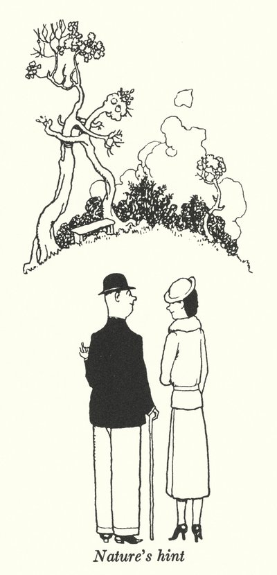 自然的暗示（石版画） 作者 威廉·希思·罗宾逊