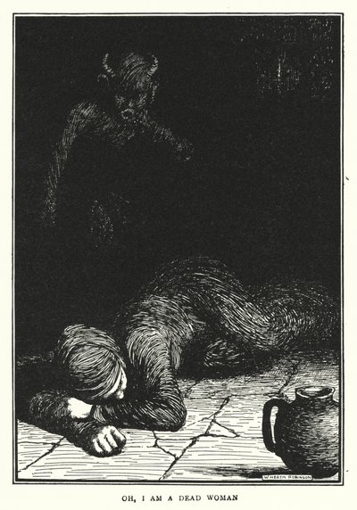 哦，我是一个死女人（石版画） 作者 威廉·希思·罗宾逊