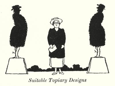 Suitable Topiary Designs (litho) 作者 威廉·希思·罗宾逊