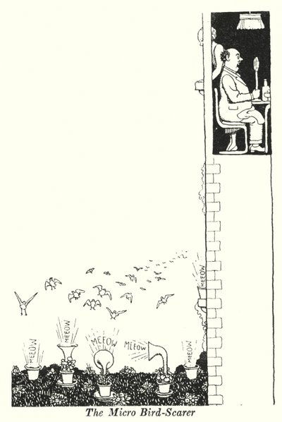 Micro Bird-Scarer（石版画） 作者 威廉·希思·罗宾逊