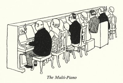 The Multi-Piano (litho) 作者 威廉·希思·罗宾逊