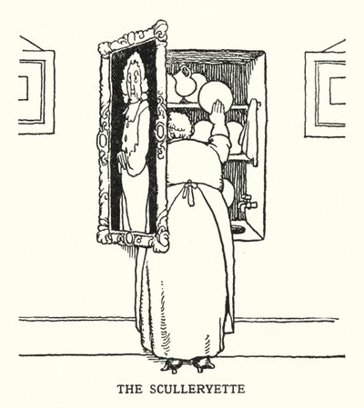 The Sculleryette (litho) 作者 威廉·希思·罗宾逊