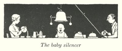 The baby silencer (litho) 作者 威廉·希思·罗宾逊