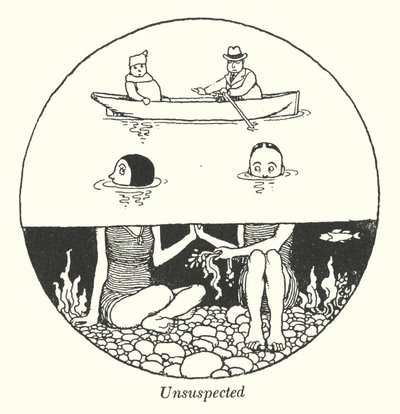 意外（石版画） 作者 威廉·希思·罗宾逊
