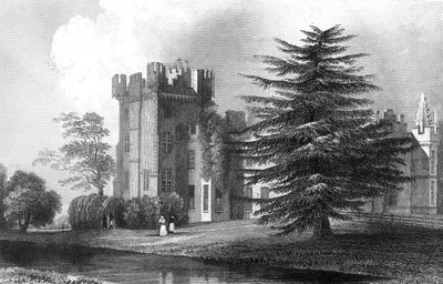 1832年亨利·沃利斯（Henry Wallis）刻在埃塞克斯郡惠特姆附近的福克宾大厅（Faulkbourn Hall） 作者 威廉·亨利·巴特利特