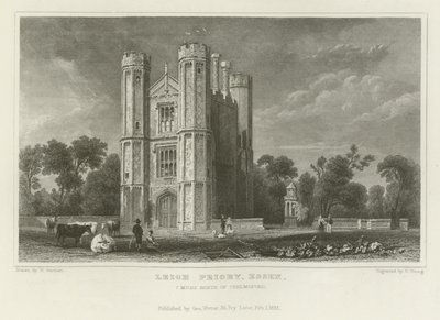 Leigh Priory，埃塞克斯，切尔姆斯福德以北7英里 作者 威廉·亨利·巴特利特
