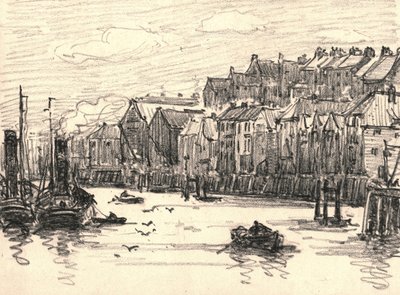 North Shields（纸上的木炭） 作者 威廉·亨利·查尔顿