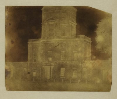牛津拉德克利夫图书馆基座 作者 William Henry Fox Talbot