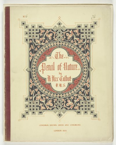 封面和正文选自《自然之笔》，伦敦，1844 年 作者 威廉·亨利·福克斯·塔尔伯特