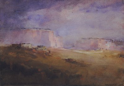 在悬崖屋乡，1929年。 作者 威廉·亨利·福尔摩斯