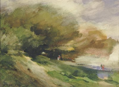 阴影下的行走》，1927年。 作者 威廉·亨利·福尔摩斯