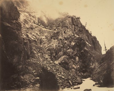 里约热内卢峡谷，c。 1882-1886年。 作者 威廉·亨利·杰克逊