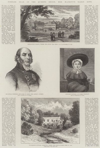 女王统治的禧年，女王陛下的早年生活 作者 William Henry James Boot