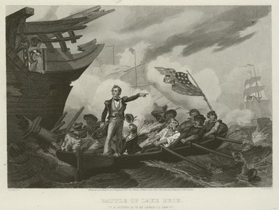 伊利湖战役，1813年 作者 威廉·亨利·鲍威尔