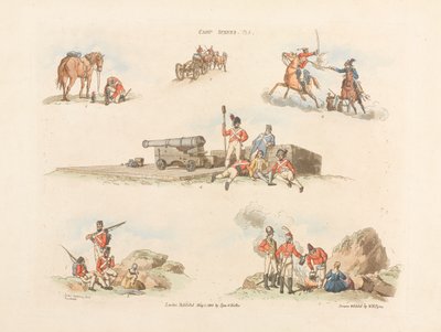 《校园场景》，1803年 作者 威廉·亨利·佩恩