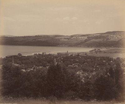 塞内卡湖和沃特金斯，约 1895 年（照片1895 年（照片） 作者 威廉·赫尔曼·劳