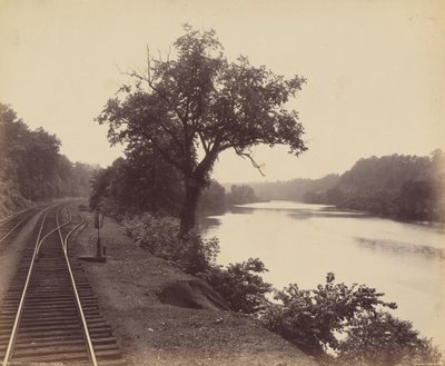利哈伊河，在火鸡跑，约 1895 年（照片1895 年（照片） 作者 威廉·赫尔曼·劳