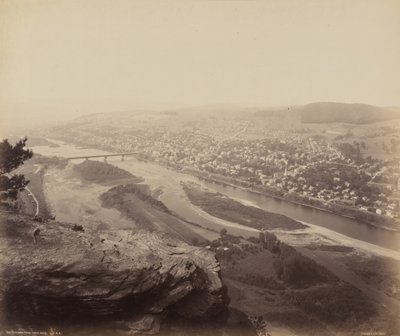 从桌岩看托万达，约 1895 年（照片1895 年（照片） 作者 威廉·赫尔曼·劳