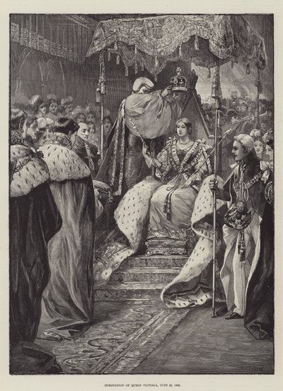 维多利亚女王的加冕礼，1838年6月28日 作者 威廉·海沙姆·奥弗兰德