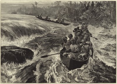 在刚果射击急流 作者 William Heysham Overend