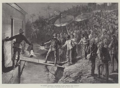 缅甸远征，从曼德勒离开国王Theebaw 作者 William Heysham Overend