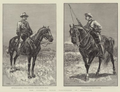 澳大利亚殖民步枪志愿者 作者 William Heysham Overend