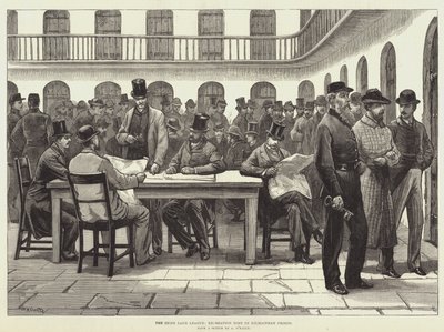 爱尔兰土地联盟，Kilmainham监狱的娱乐时间 作者 William Heysham Overend