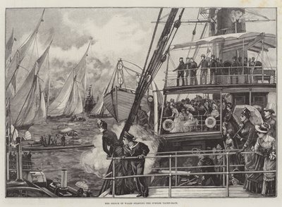 威尔士亲王开始了Jubilee Yacht-Race 作者 William Heysham Overend