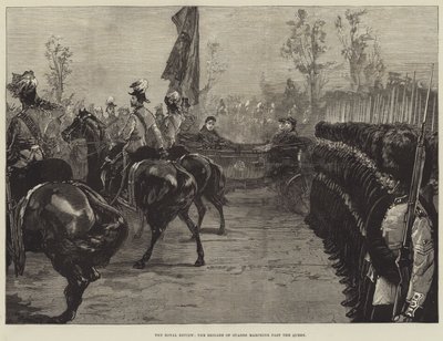 皇家评论，卫兵旅游过女王 作者 William Heysham Overend