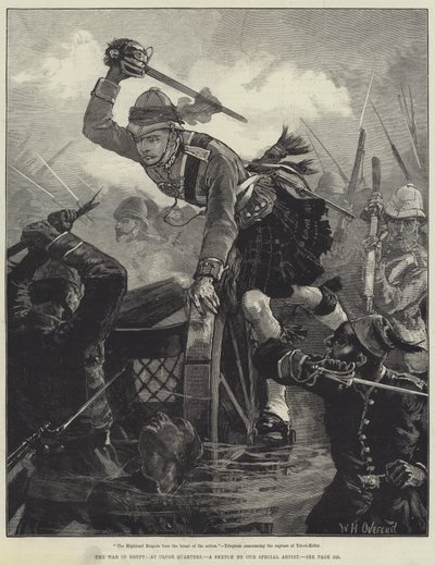 埃及的战争，在近距离 作者 William Heysham Overend