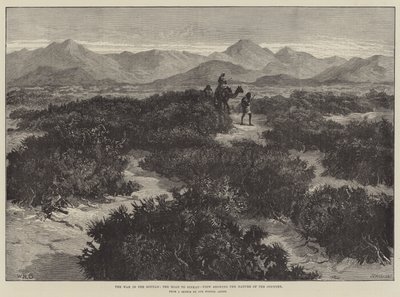 Soudan的战争，通往Sinkat的道路，显示了国家的本质 作者 William Heysham Overend