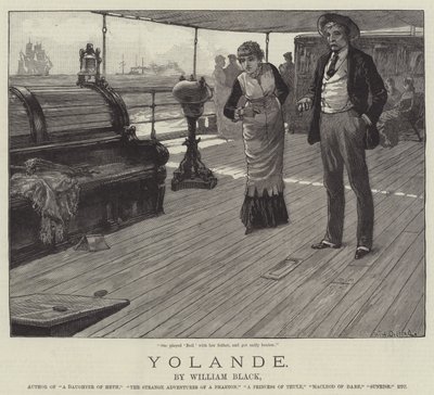 Yolande，William Black 作者 William Heysham Overend