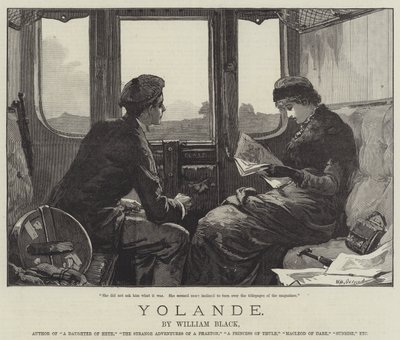Yolande，William Black 作者 William Heysham Overend