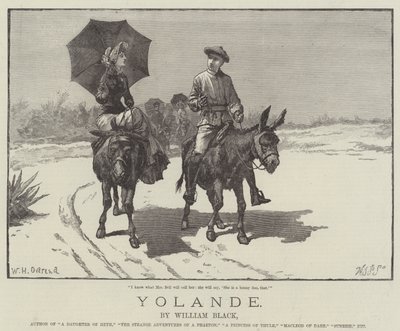 Yolande，William Black 作者 威廉·海沙姆·奥弗兰德