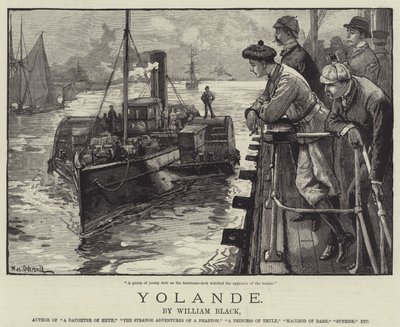 Yolande，William Black 作者 William Heysham Overend