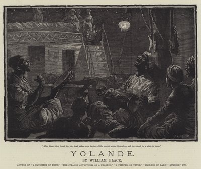 Yolande，William Black 作者 William Heysham Overend