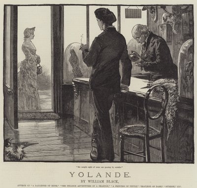 Yolande，William Black 作者 William Heysham Overend