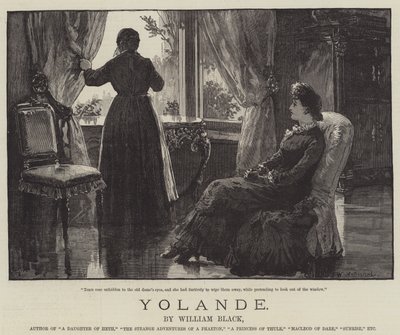 Yolande，William Black 作者 William Heysham Overend