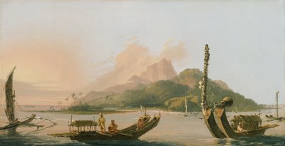 塔希提岛东南方向 1773 作者 威廉·霍奇斯