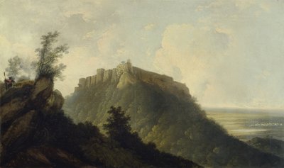比吉格尔堡（Fort of Bidjegur），约1784年（布面油画）（另请参见150249） 作者 威廉·霍奇斯