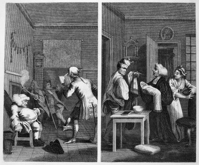 Tristram Shandy的主题 作者 威廉·霍加斯