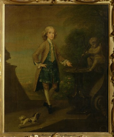 Horace Walpole，年龄10岁，1727-8岁 作者 威廉·霍加斯